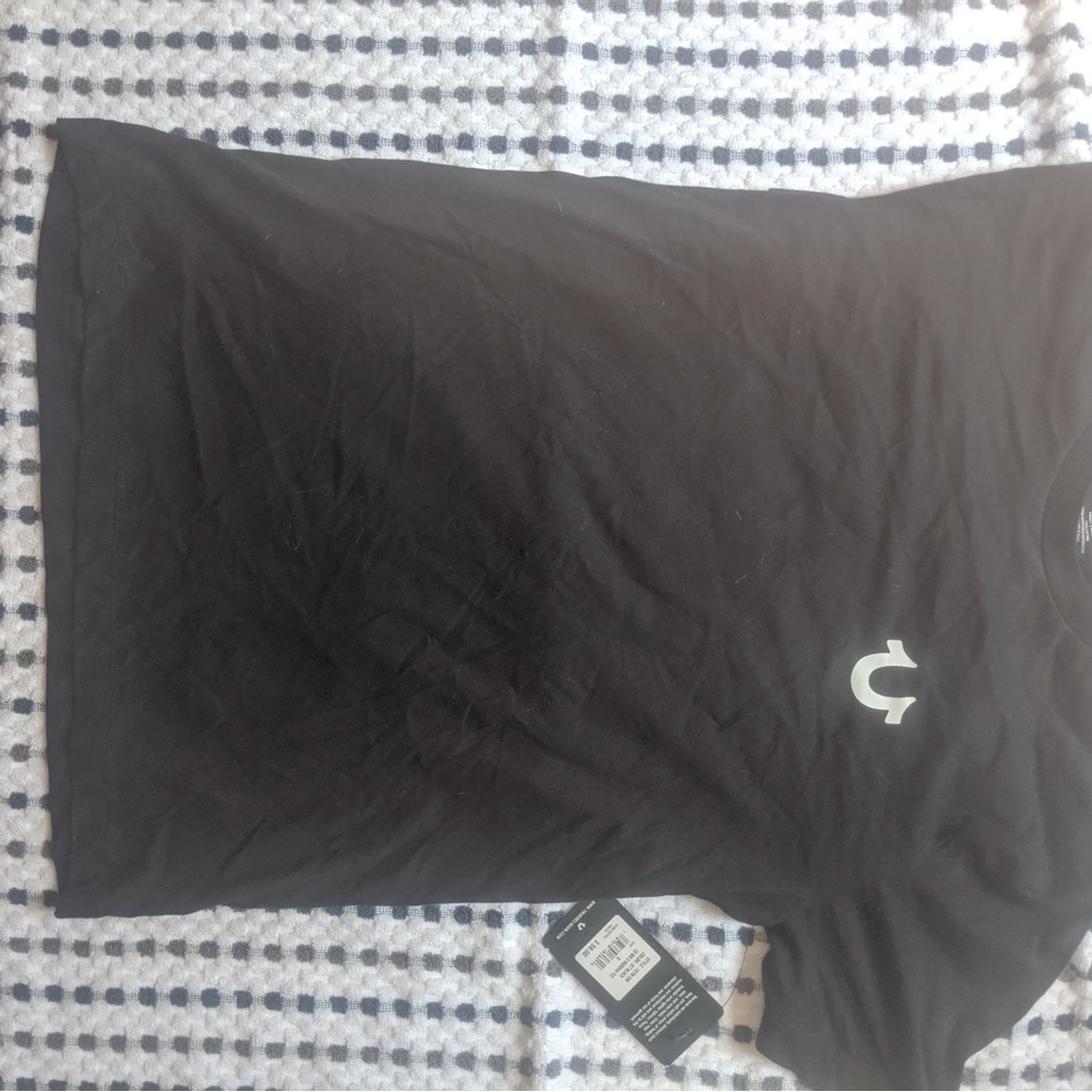 True Religion Black Short Sleeve Tee